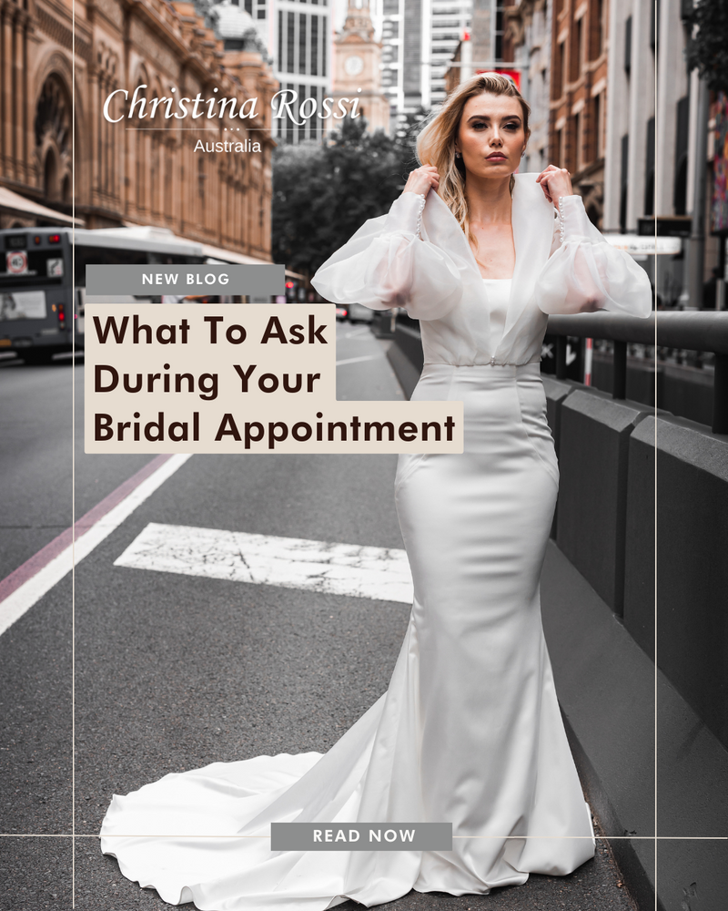 What Ask During Your Bridal Appointment
