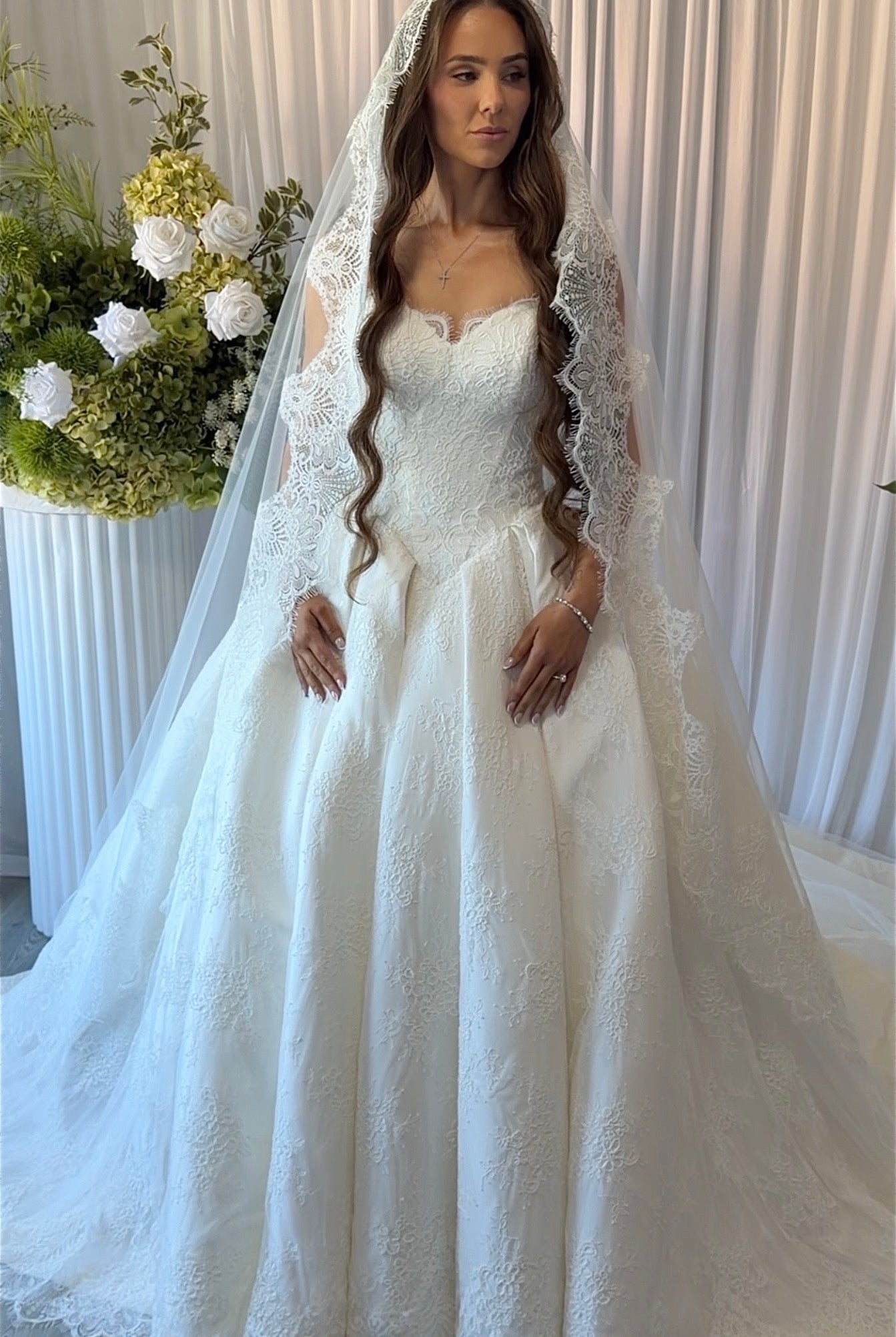 Georgia in the Custom Gown