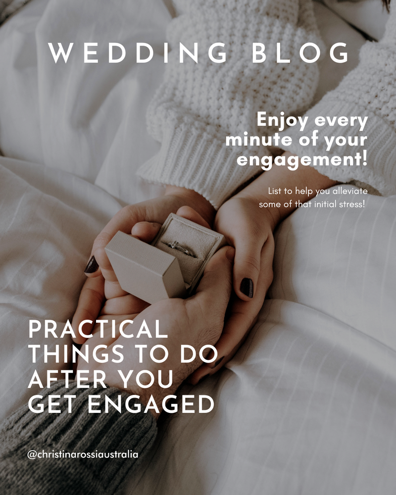 7 Practical Things to Do After You Get Engaged